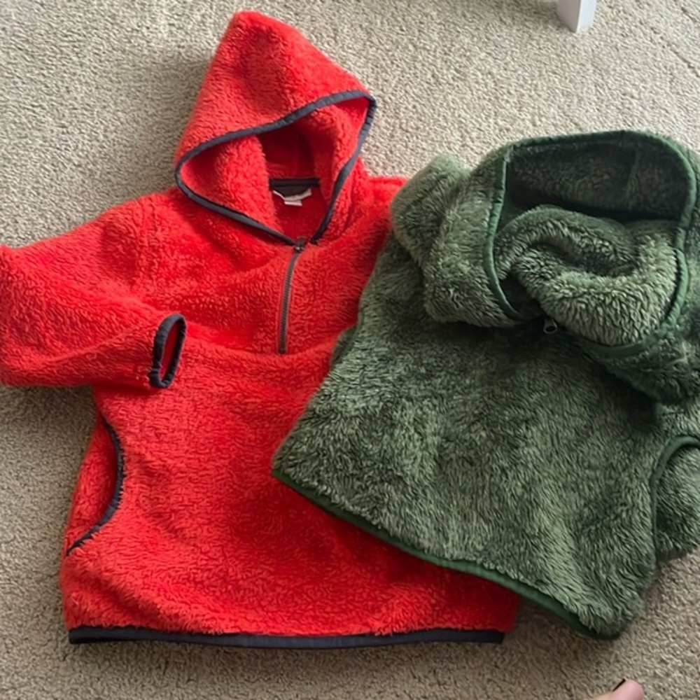 Fleece Pull Over for Twins!